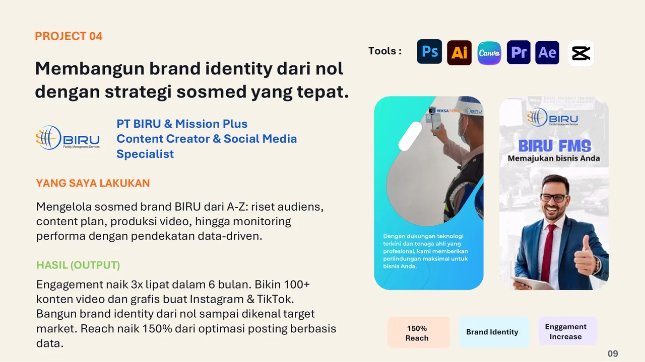 PT BIRU & Mission Plus