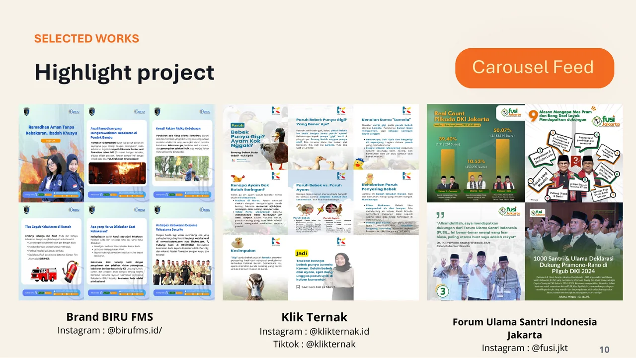 Klik Ternak — selected work